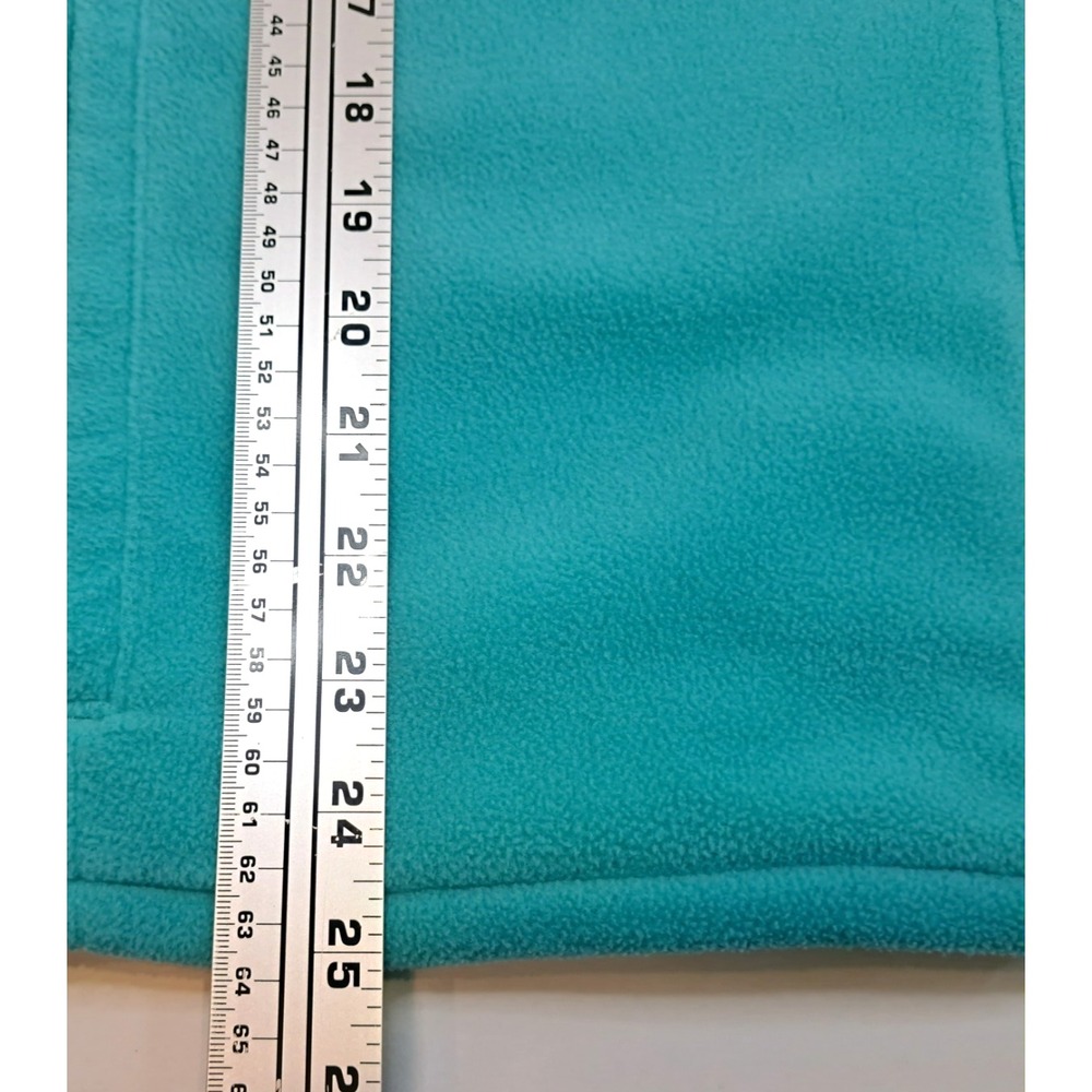 Woolrich Fleece Vest Women's XL‎ Teal Outdoors Gorpcore Hiking Trail Pockets - Picture 5 of 5